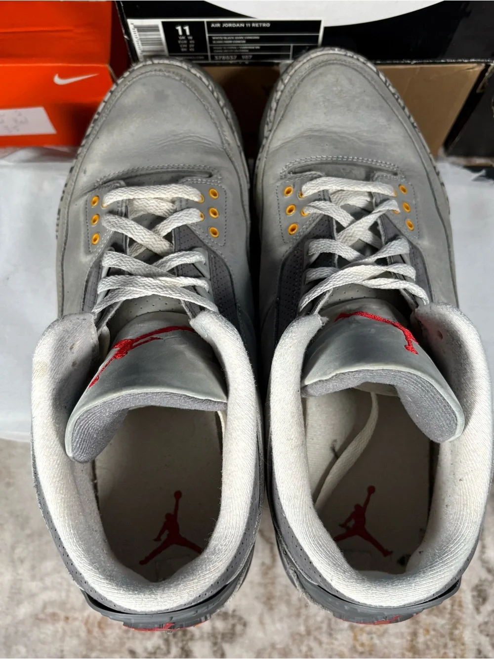 Size 13 - Jordan 3 Retro Mid Cool Grey